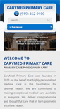 Mobile Screenshot of carymedprimarycare.com